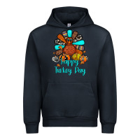 Navy happy turkey day Urban Hoodie - JahusDesignShop