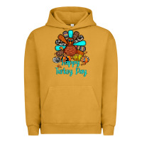 Happy Turkey Day Urban Hoodie | Teevron
