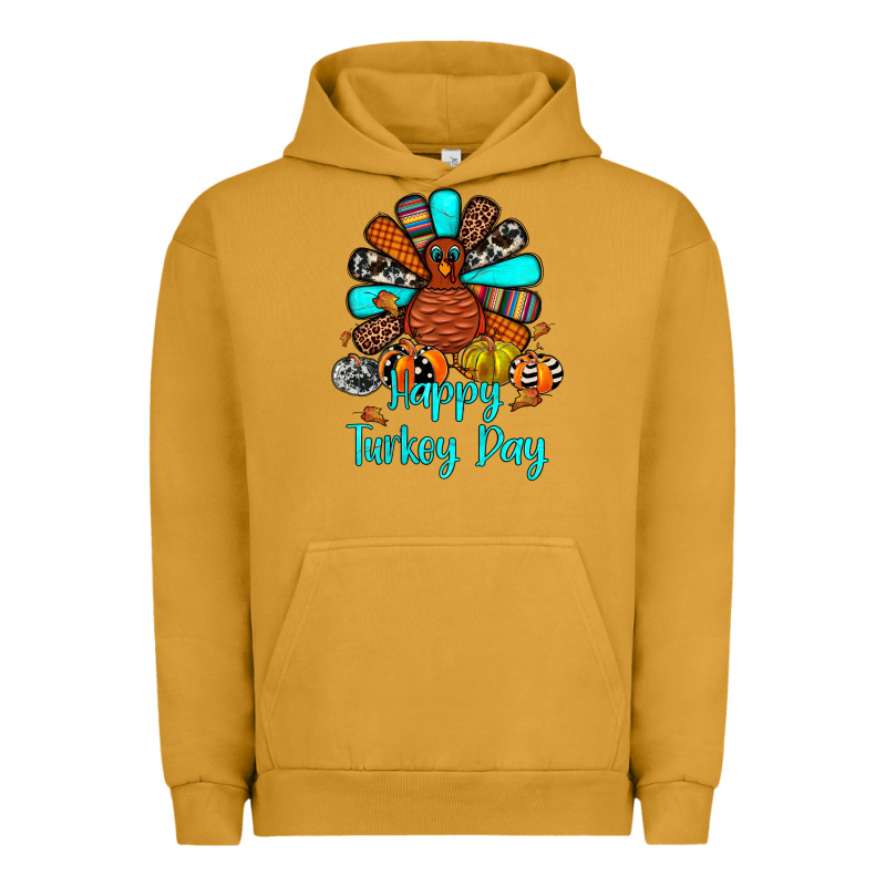 Happy Turkey Day Urban Hoodie by JahusDesignShop | Teevron