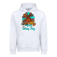 White happy turkey day Urban Hoodie - JahusDesignShop