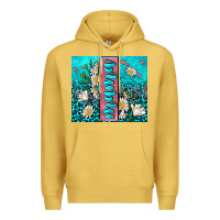 Antique Gold turquoise leopard mama Premium Hoodie - AdoDesignShop