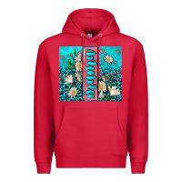 Cardinal turquoise leopard mama Premium Hoodie - AdoDesignShop