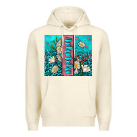 Sandshell turquoise leopard mama Premium Hoodie - AdoDesignShop