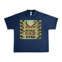 Navy best buckin' dad ever Urban Heavy Tee - Artiststas