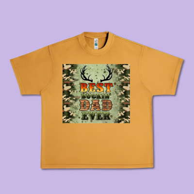 Best Buckin' Dad Ever Urban Heavy Tee Designed By Artiststas
