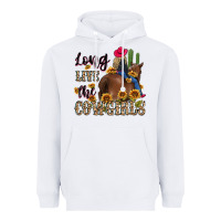 White long live the cowgirls Heavyweight Hoodie - MaliasSmallBusiness