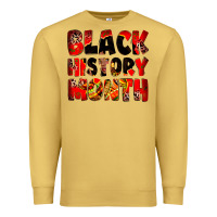 Antique Gold black history month Premium Sweatshirt - Zillion Design Studio