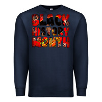 Navy black history month Premium Sweatshirt - Zillion Design Studio
