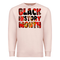 Pale Pink black history month Premium Sweatshirt - Zillion Design Studio