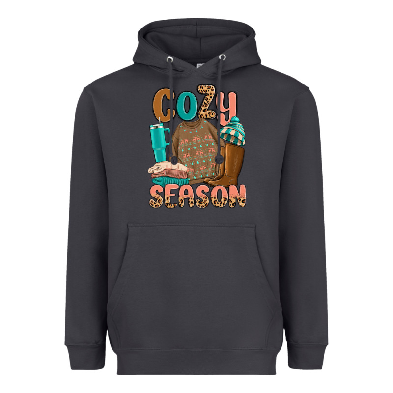 Cozy Season Heavyweight Hoodie by MaliasSmallBusiness | Teevron