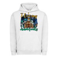 Pigment Lunar Rock Christmas church and snow   ı love my church family Urban Hoodie - AdoDesignShop