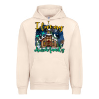 Sandshell Christmas church and snow   ı love my church family Urban Hoodie - AdoDesignShop