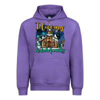 Tulip Christmas church and snow   ı love my church family Urban Hoodie - AdoDesignShop