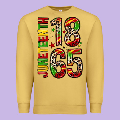 Premium Sweatshirt 1865 juneteenth