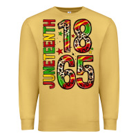 Antique Gold 1865 juneteenth Premium Sweatshirt - Zillion Design Studio