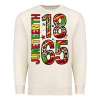 Sandshell 1865 juneteenth Premium Sweatshirt - Zillion Design Studio