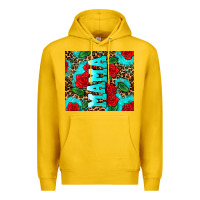 Lemon rose leopard mama Premium Hoodie - AdoDesignShop