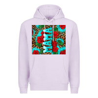 Lilac rose leopard mama Premium Hoodie - AdoDesignShop