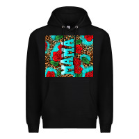 Black rose leopard mama Premium Hoodie - AdoDesignShop