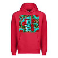 Cardinal rose leopard mama Premium Hoodie - AdoDesignShop