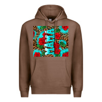 Chestnut rose leopard mama Premium Hoodie - AdoDesignShop