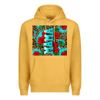 Mustard rose leopard mama Premium Hoodie - AdoDesignShop