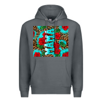 Rock rose leopard mama Premium Hoodie - AdoDesignShop