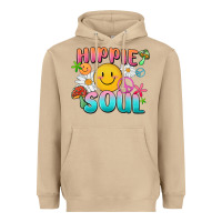 Mushroom hippie soul Heavyweight Hoodie - MaliasSmallBusiness
