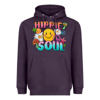 Plum hippie soul Heavyweight Hoodie - MaliasSmallBusiness