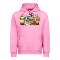 Fuchsia Pink heifers coffee cups Urban Hoodie - Jasminsmagicworld