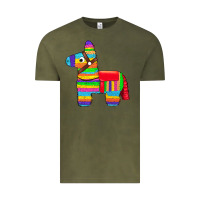 Vintage Olive pinata Vintage Tee - Artiststas