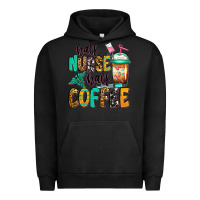Pigment Black half nurse half coffee Urban Hoodie - Jasminsmagicworld
