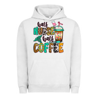 Pigment Lunar Rock half nurse half coffee Urban Hoodie - Jasminsmagicworld
