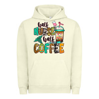 Pigment Pistachio half nurse half coffee Urban Hoodie - Jasminsmagicworld
