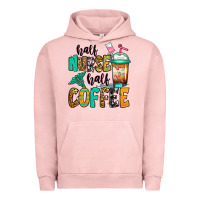 Pigment Salmon half nurse half coffee Urban Hoodie - Jasminsmagicworld