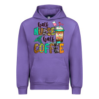 Half Nurse Half Coffee Urban Hoodie | Teevron