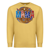 Antique Gold 4th of july mama Premium Sweatshirt - texasbilliewilder