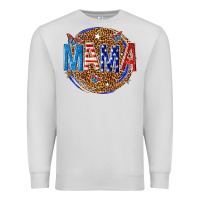 Dove Grey 4th of july mama Premium Sweatshirt - texasbilliewilder