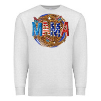 Oatmeal Heather 4th of july mama Premium Sweatshirt - texasbilliewilder