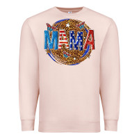 Pale Pink 4th of july mama Premium Sweatshirt - texasbilliewilder
