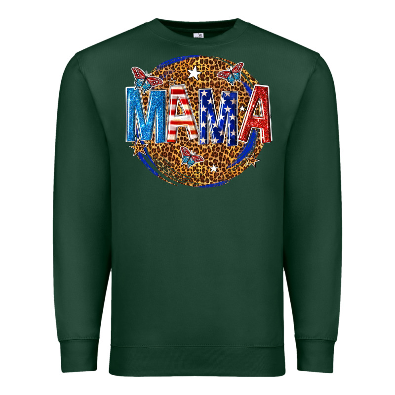 4th Of July Mama Premium Sweatshirt by texasbilliewilder | Teevron