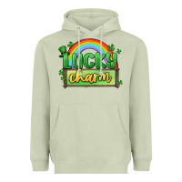 Matcha lucky charm Heavyweight Hoodie - MaliasSmallBusiness