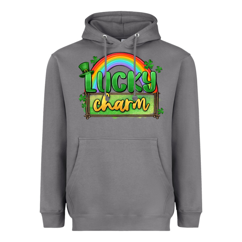 Lucky Charm Heavyweight Hoodie by MaliasSmallBusiness | Teevron