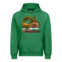 Emerald the church  chrıst is born Urban Hoodie - AdoDesignShop