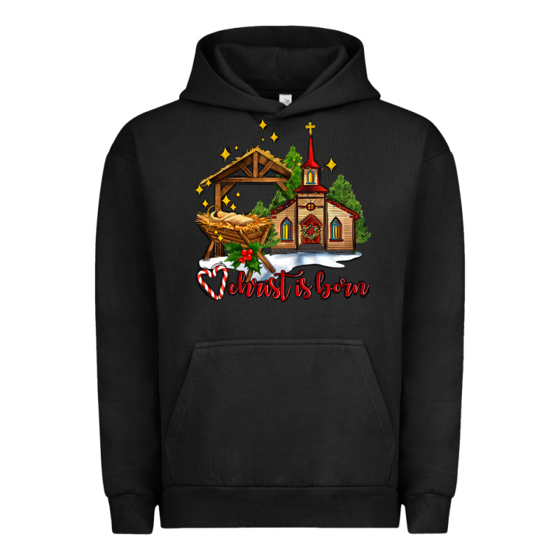 The Church  Chrıst Is Born Urban Hoodie by AdoDesignShop | Teevron