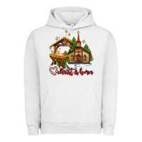 Pigment Lunar Rock the church  chrıst is born Urban Hoodie - AdoDesignShop