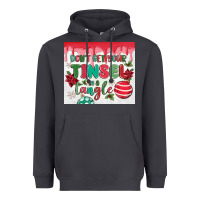 Smoke don't get your tinsel in a tangle Heavyweight Hoodie - MaliasSmallBusiness