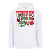 White don't get your tinsel in a tangle Heavyweight Hoodie - MaliasSmallBusiness