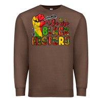 Chestnut we are black history Premium Sweatshirt - Zillion Design Studio