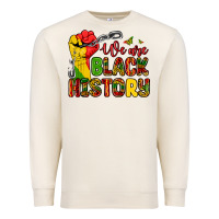 Sandshell we are black history Premium Sweatshirt - Zillion Design Studio